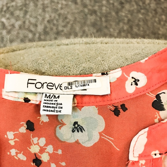 FOREVER 21 Floral tunic dress - Picture 3 of 4